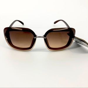 Foster Grant Large Square Lens Unique Style Scratch Impact Resistant Sunglasses